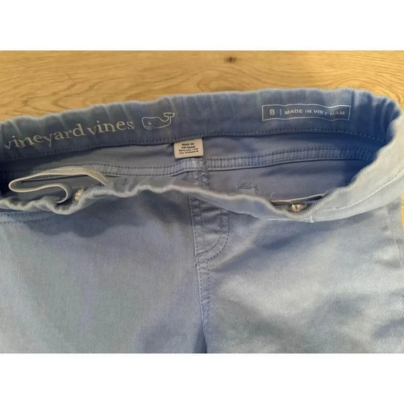 Vineyard Vines Girls Size 8 Adjustable Blue Jeggings - Picture 2 of 3
